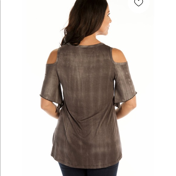 Liberty Wear Cold Shoulder Sturgis  biker - Picture 2 of 3